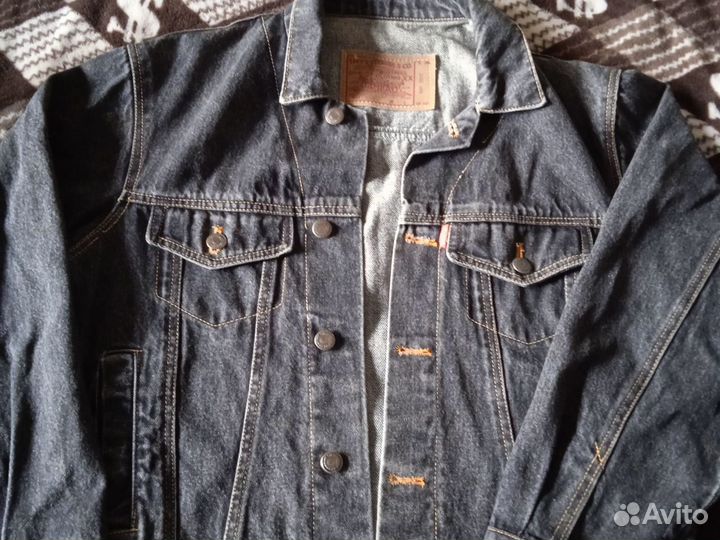 Джинсовая куртка levis m