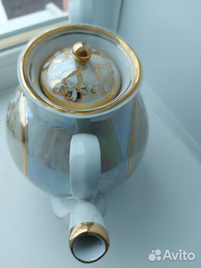 Чайник доливной фарфоровый СССР