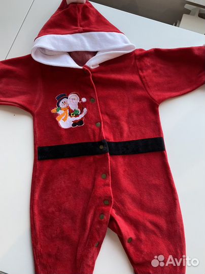 Новогодний костюм санты