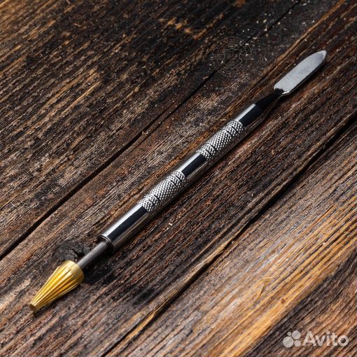 Ручка-роллер для покраски торцов с лопаткой