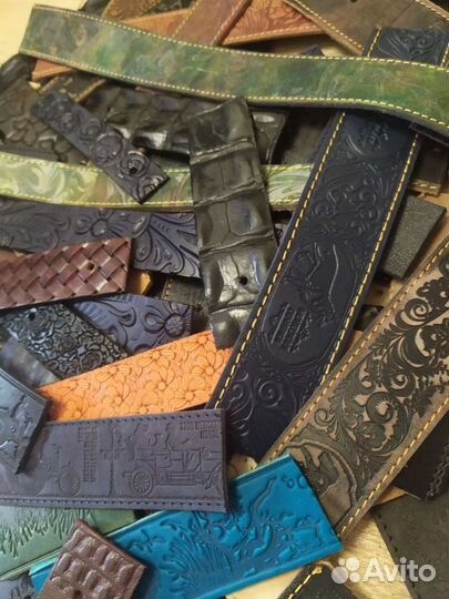 Кожа обрезки ремней