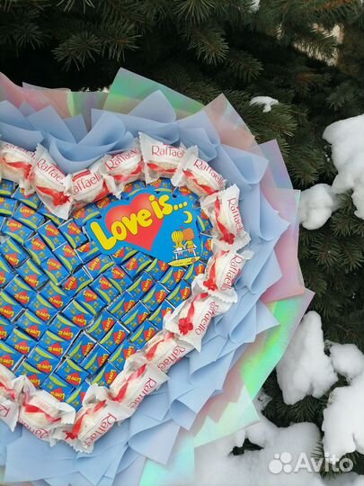 Нежный Романтичный Букет Love is