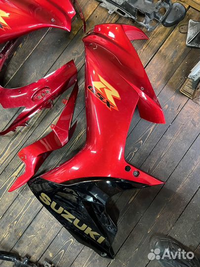 Suzuki gsx-r600 2011 пластик