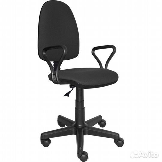 Кресло UP Prestige O, ткань черная С-11 (самба)