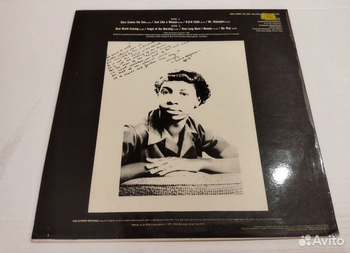 Виниловая пластинка Nina Simone Here Comes The Sun