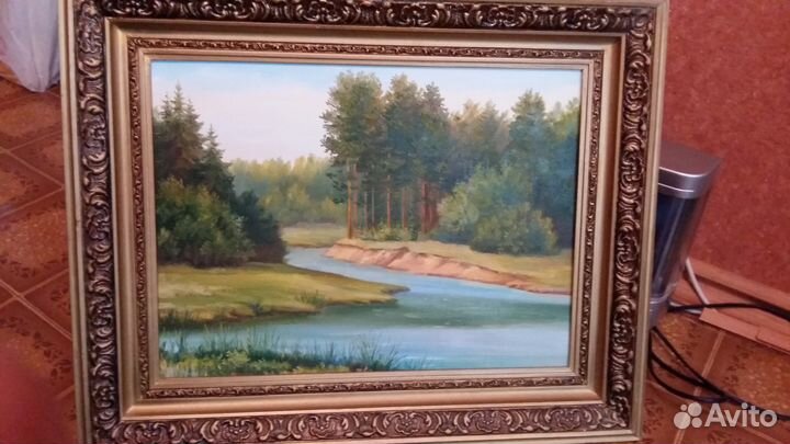 Картина, масло, холст