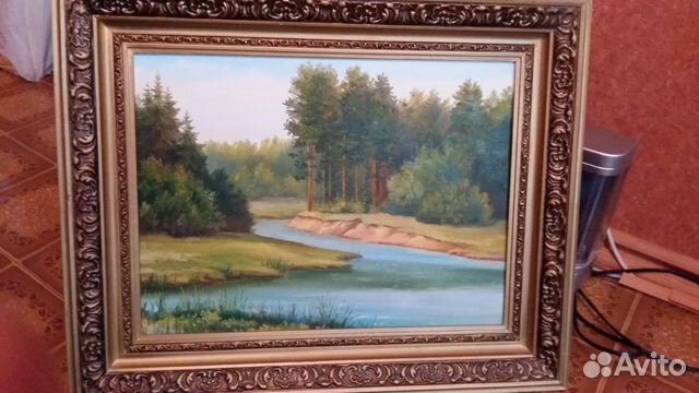 Картина, масло, холст