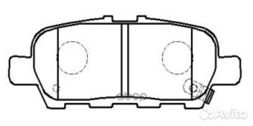 Колодки тормозные GK0855 CTR
