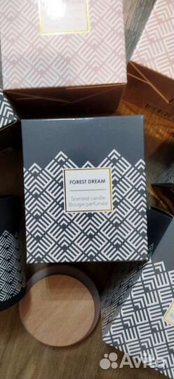 Свечи ароматизированные сладкие и еловые