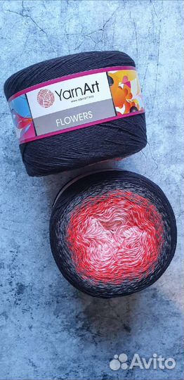 Пряжа для вязания Yarnart Flowers