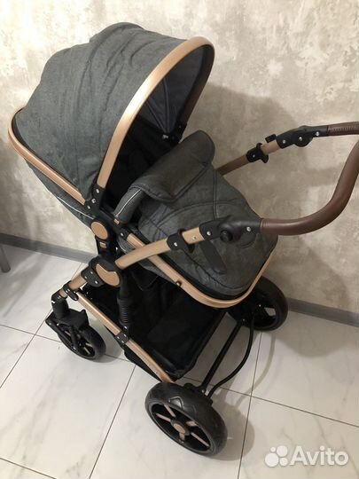 Новая коляска трансформер 2в1