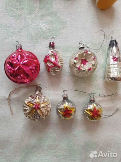 Елочные игрушки СССР