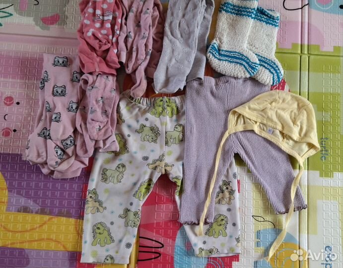 Пакет вещей для девочки и мальчика 62-68