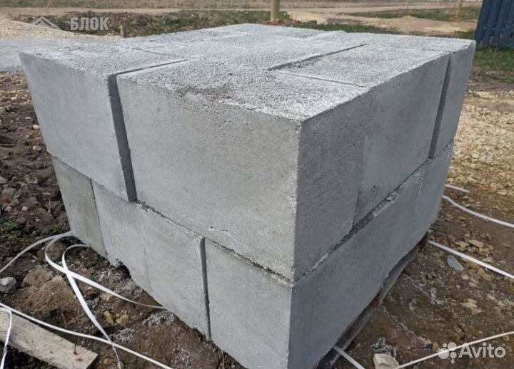 Cтроительные блоки полистиролбетона (тёплый бетон)