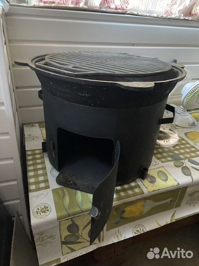 Казан чугунный 22 литра