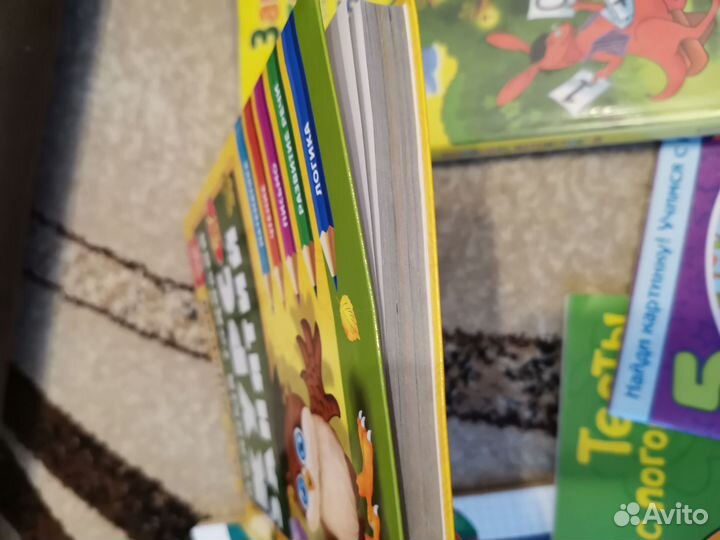 Книги для подготовки к школе от 4-8 лет