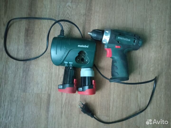 Шуруповёрт Metabo Powermaxx BS, 10.8А, на запчасти