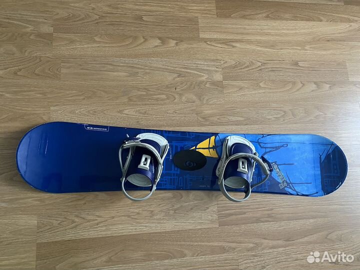 Сноуборд с креплениями Salomon