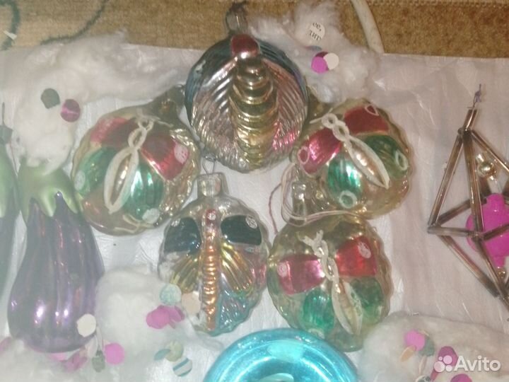 Елочные игрушки СССР