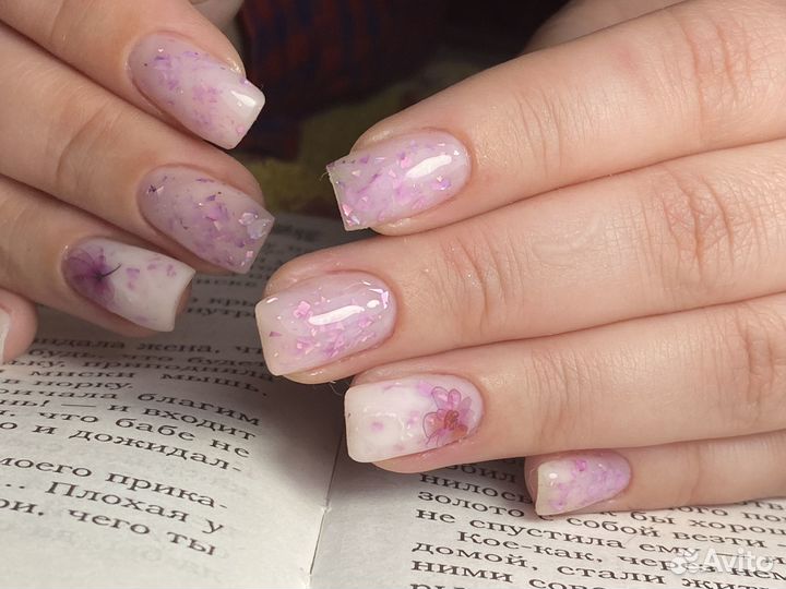 Маникюр с покрытием гель-лаком