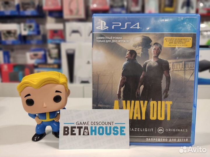A Way Out - игры PS4 - прокат - обмен