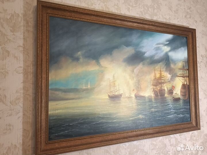 Картина И. К. Айвазовского маслом на холсте