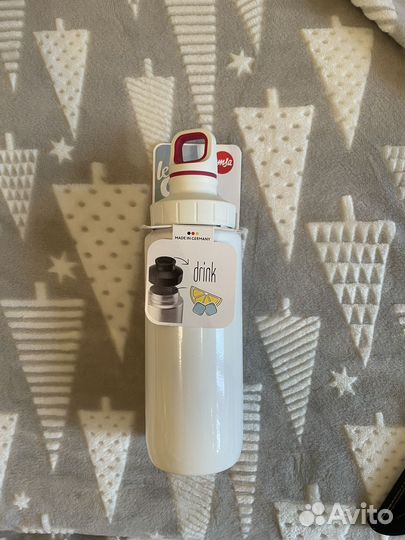 Стальная бутылка для воды 0,6л emsa