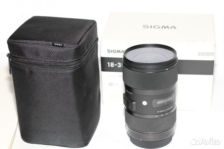 Sigma 18-35mm f/1.8 DC ART Canon