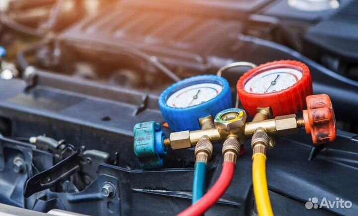 Диагностика кондиц. Mits. Outlander 2002-2009