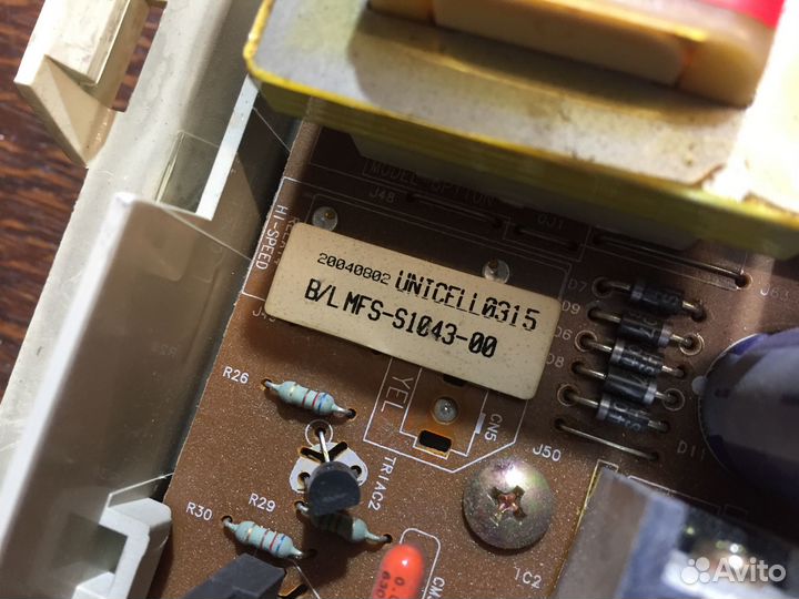 Модуль управления стиральной машины Samsung