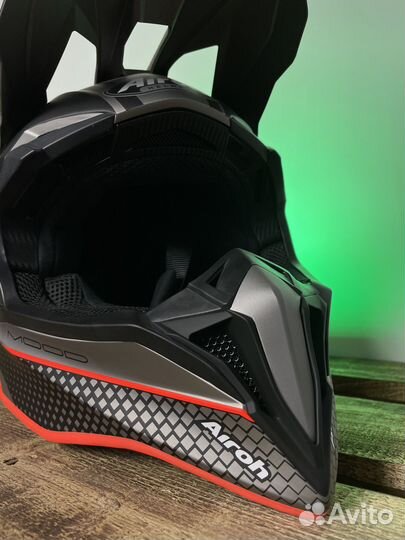 Внедорожный шлем Airoh Wraap Mood Orange