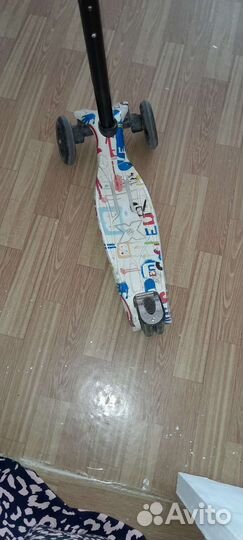 Самокат детский трехколесный бу