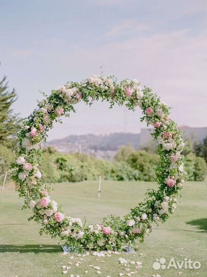 Арка свадебная (каркас) для шаров(цветов) в аренду
