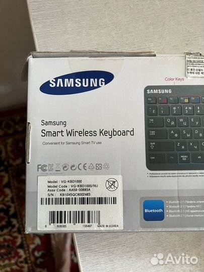 Клавиатура Samsung VG-KBD1000 Black Bluetooth
