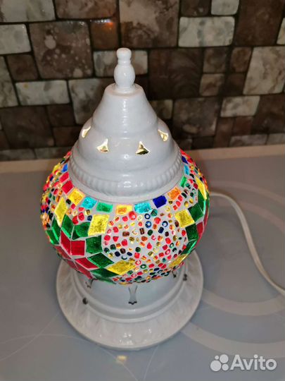 Чудесный Фонарик Мозаичная лампа