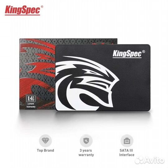 SSD накопитель KingSpec P3-256 2.5