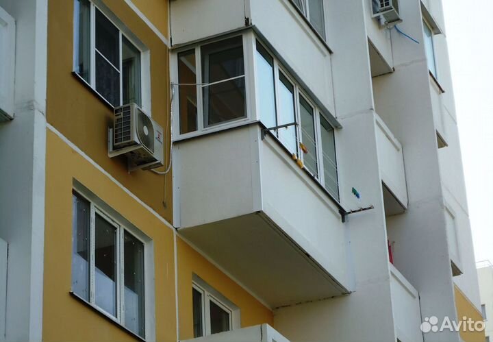 Балконный блок с установкой