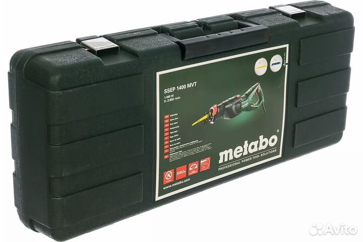 Сабельная пила Metabo ssep 1400 MVT 606178500