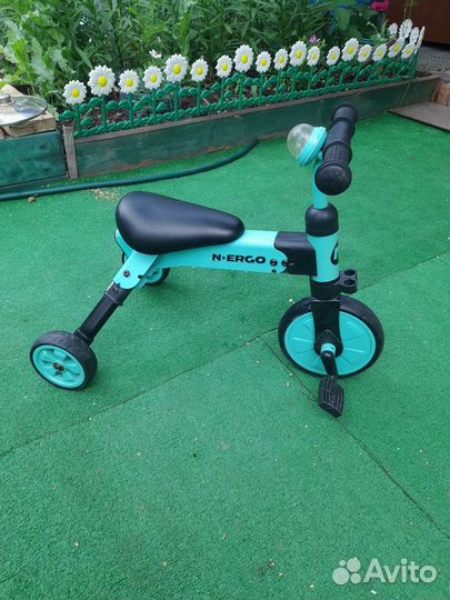 Трехколесный велосипед складной