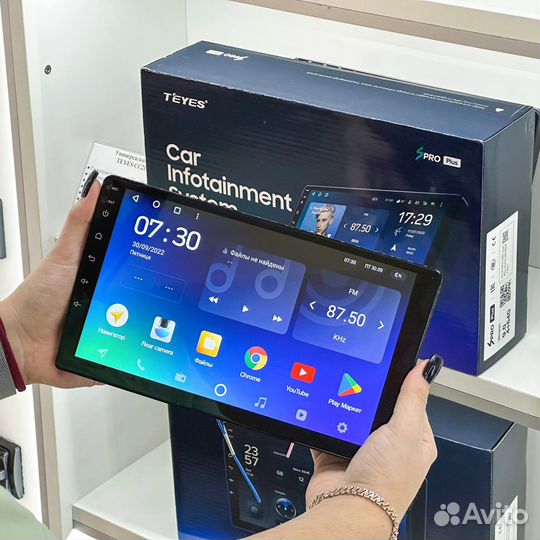 Магнитола Teyes 9” на Kia Sportage 3 SL