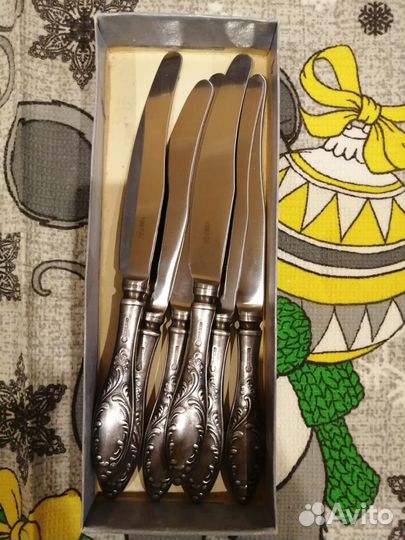 Мельхиоровые ножи серия 