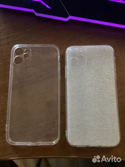 Прозрачные чехлы на iPhone 11