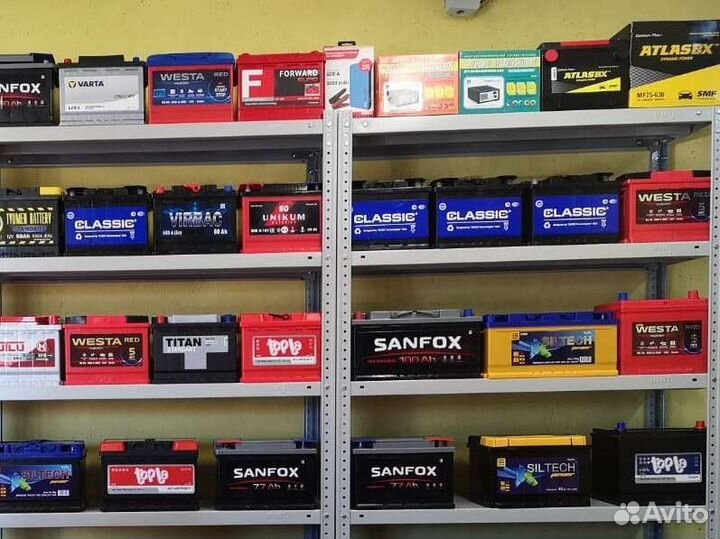 Аккумулятор новый 50 Ah на авео шевроле