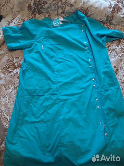 Халат медицинский новый размер 48-50,рост170-176