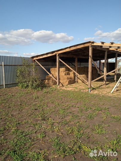 Сено в тюках.Солома