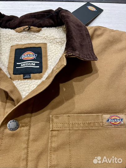 Куртка Dickies Duck Canvas Chore Coat, Brown Duck