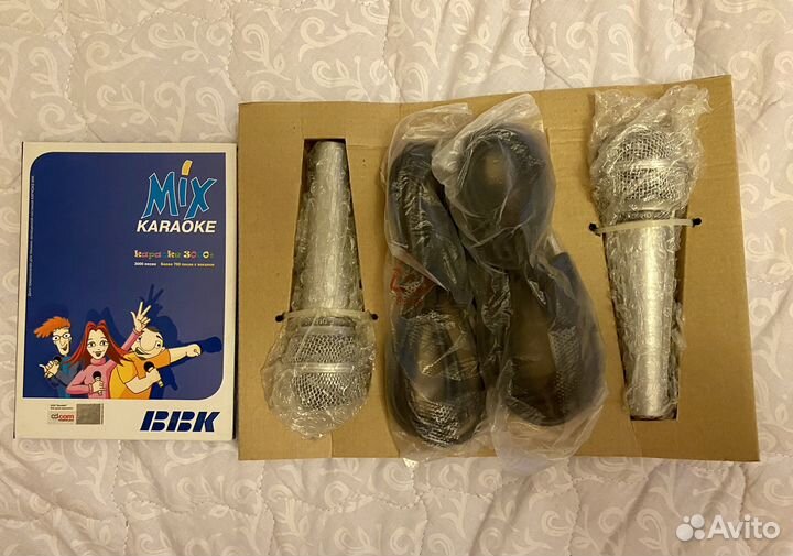 Универсальные динамические микрофоны BBK DM-998