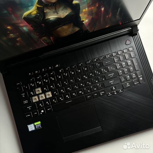 Игровой ноутбук Asus ROG i7/RTX2060/144Hz/17.3