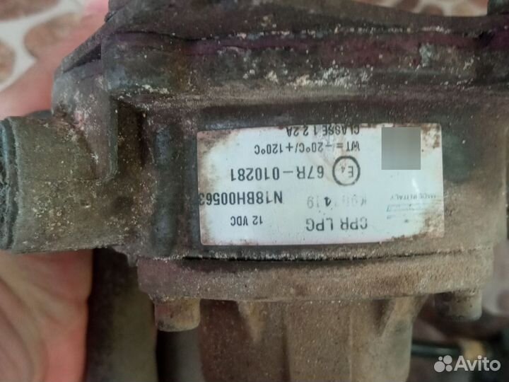 Редуктор гбо