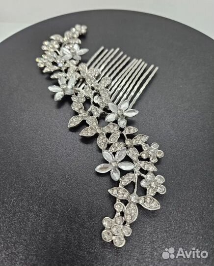 Свадебная заколкановая, гребешок